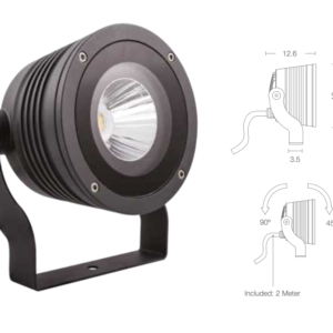 Jaquar Lyras 160 Projector Light - Powerful and Versatile Outdoor Illumination